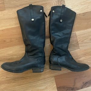 Sam Edelman Penny Black Riding Boots